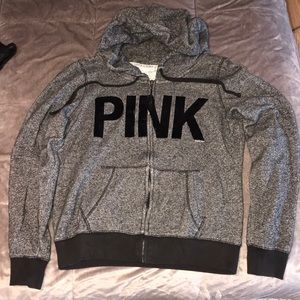Victoria’s Secret Pink zip up sweatshirt